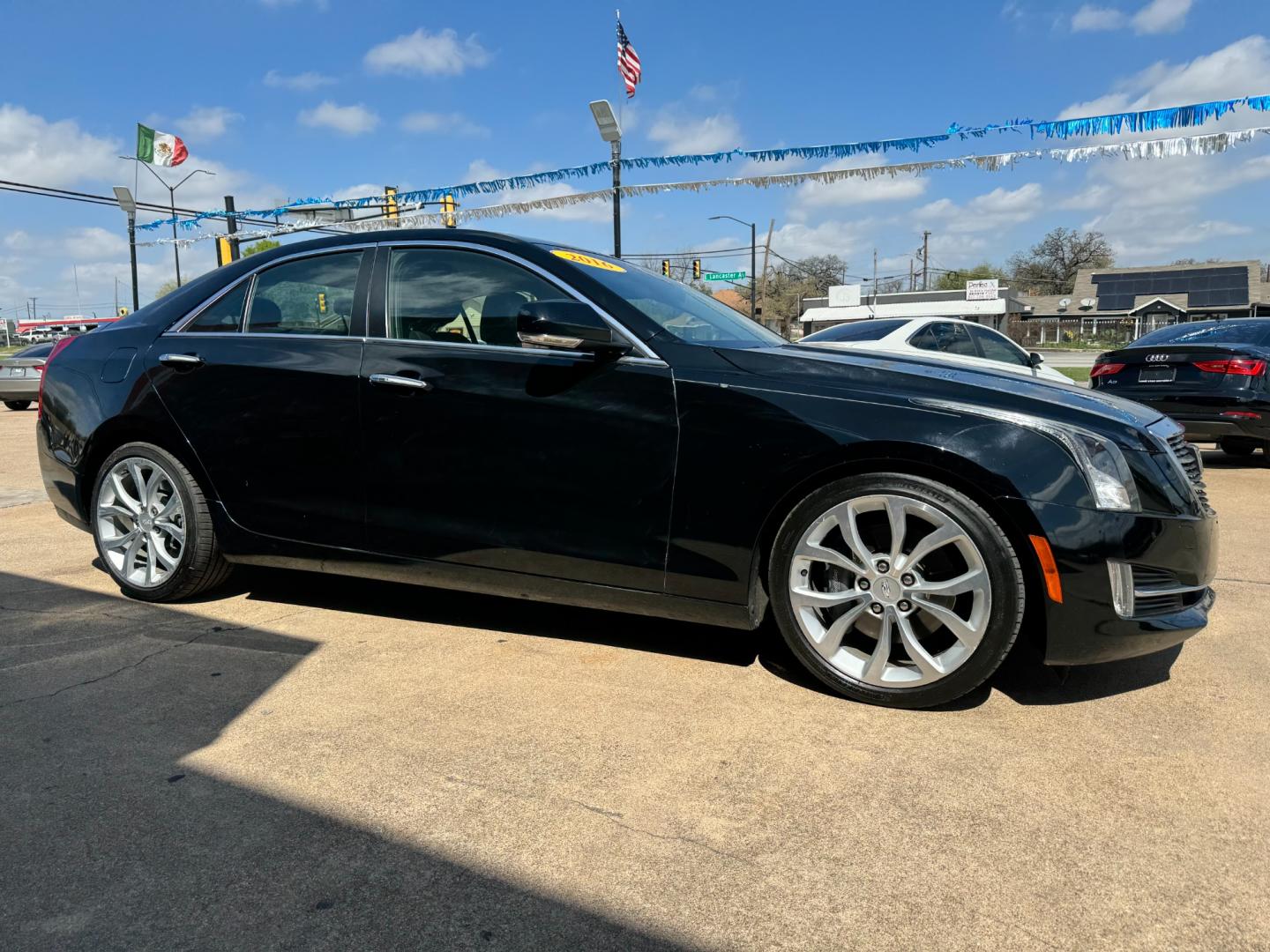 2016 BLACK CADILLAC ATS PERFORMANCE (1G6AC5SX8G0) , located at 5900 E. Lancaster Ave., Fort Worth, TX, 76112, (817) 457-5456, 0.000000, 0.000000 - Photo#2